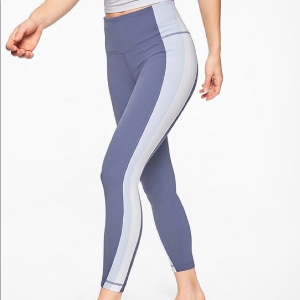 Athleta 7/8 color block legging
